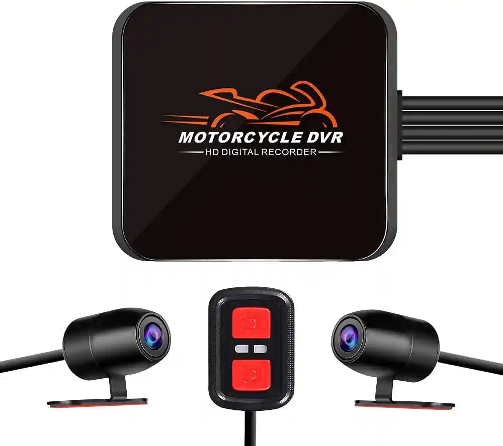 VSYSTO WiFi Motorcycle Dash Cam