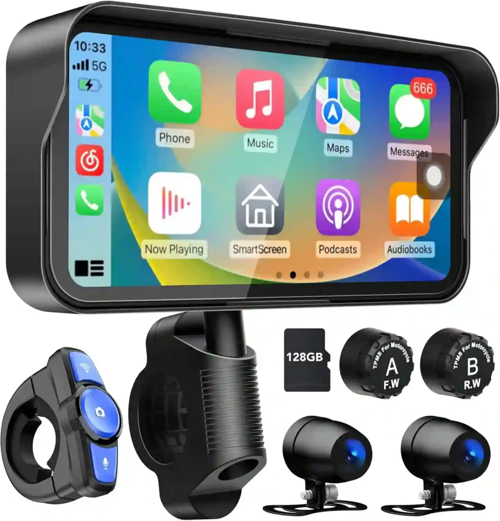 LBW Portable Motorcycle DVR