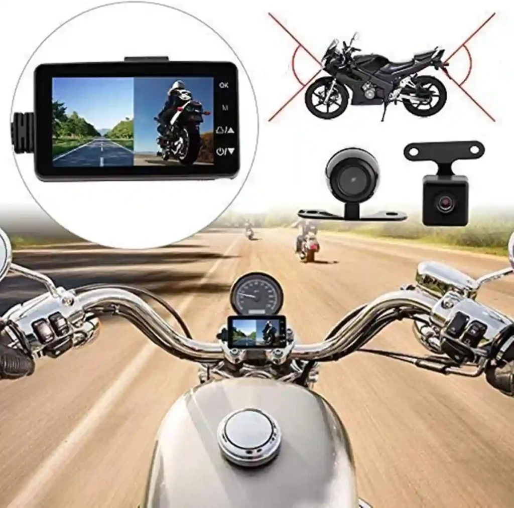 MASO Motorcycle Dash Cam