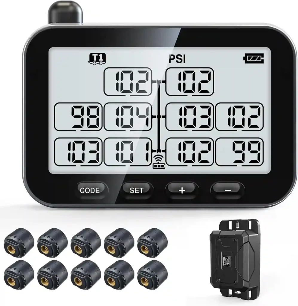 GUTA Trailer and RV Tire Pressure Monitoring System,