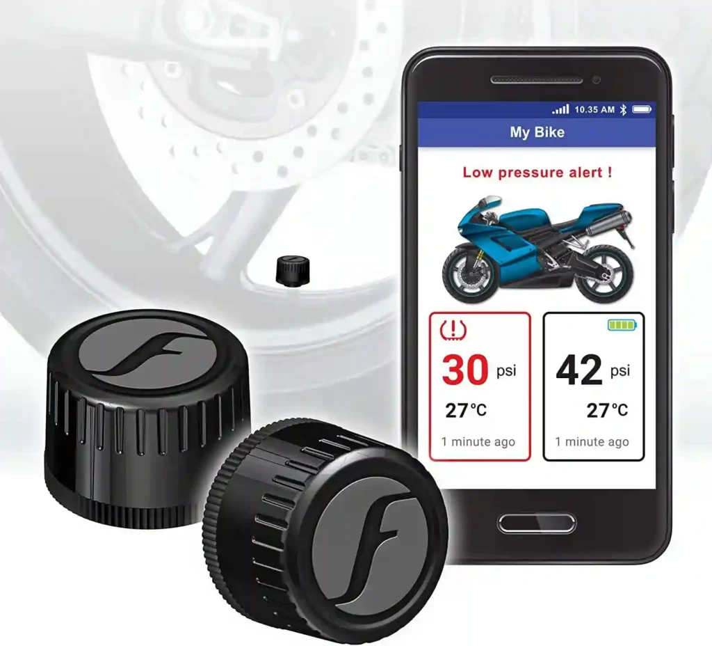 tire pressure monitoring system for smart bike, motorcycle, ebike & bicycle