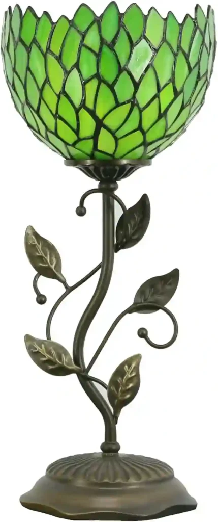 Small Tiffany Lamp green Table Lamp