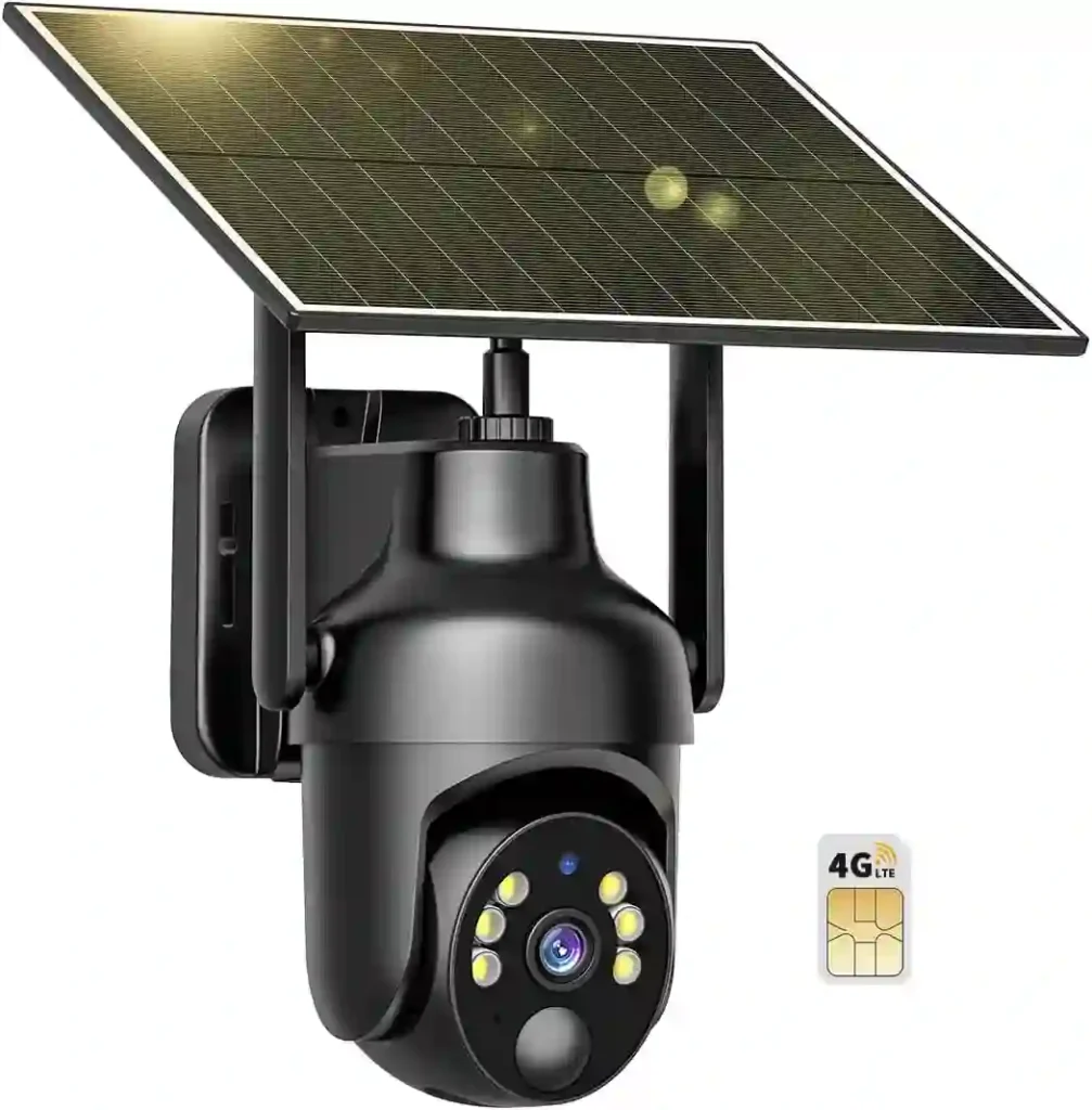 4G LTE Cellular Security Camera